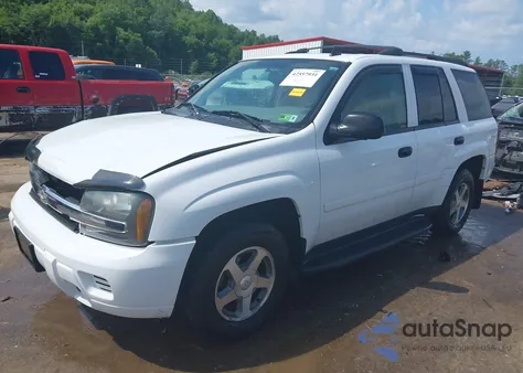 2006 Chevrolet Trailblazer Ls из США, поврежденный, VIN 1GNDT13S062227558